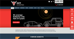 Desktop Screenshot of aant.com.au