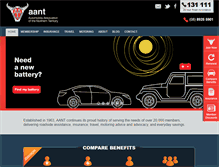 Tablet Screenshot of aant.com.au